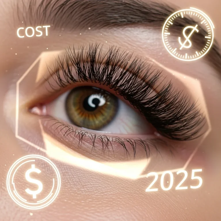 Uzupełnianie rzęs – cena 2025
